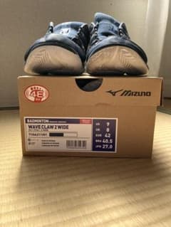MIZUNO Badminton Shoes Wave Claw 2 Wide 27.0