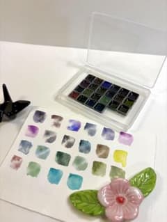 ポール・ルーベンス水彩絵具分離色22色 透明ケース入り小分け0.3mlお試しのサムネイル