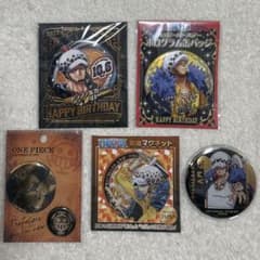 ワンピース トラファルガー・ロー 缶バッジ マグネットのサムネイル