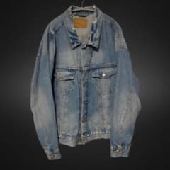 ZARA ライトブルーデニムジャケット XLのサムネイル