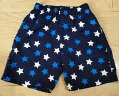 ⭐*︎様 キッズ水着 120cm 星柄 ネイビーのサムネイル