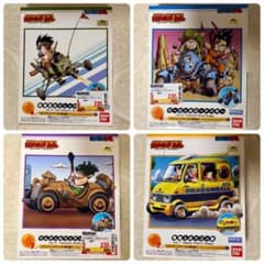 ドラゴンボール メカコレクション プラモデル 亀仙人のワゴン車 4点