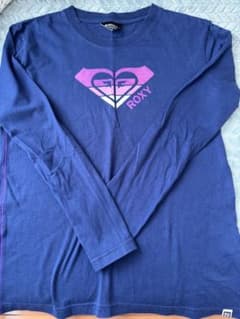 ROXY ネイビー 長袖Tシャツ Mのサムネイル