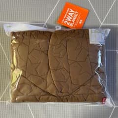 新品　ユニクロ　BABY  ライトウォームパデット 2way ブランケットのサムネイル