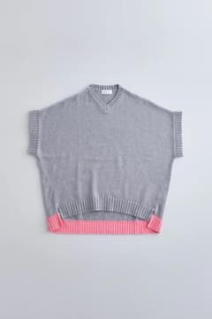 アトリエナルセ　ニットベスト　ネストローブ　fofofofa ホームスパン アトリエナルセ ニットベスト ネストローブ fofofofa ホームスパン