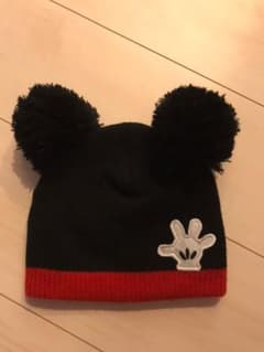 ミッキー ニット帽 キッズ ベイビー 赤ちゃんのサムネイル