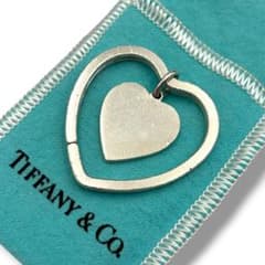 TIFFANY ティファニー ハートタグ チャーム キーリング シルバー925