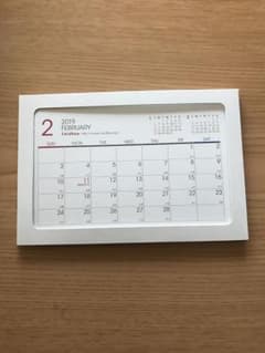 卓上カレンダーのサムネイル