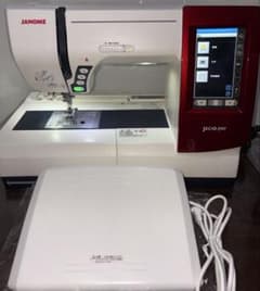 JANOME SECiOセシオ9700刺繍&実用縫い 自動糸切りUSB付属品充実