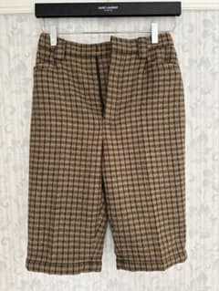 SAINT LAURENT 新品　未使用チェック柄 ハーフパンツのサムネイル