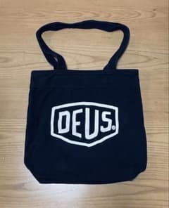 DEUS EX MACHINA デウスエクスマキナ ロゴ トートバッグ コットンのサムネイル