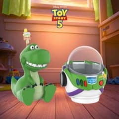 日本未発売】映画「トイストーリー5」バズポップコーン&レックス