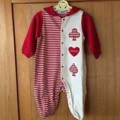 【アリスさん専用】新品ロンパース80cmかわいいマリクレールのサムネイル