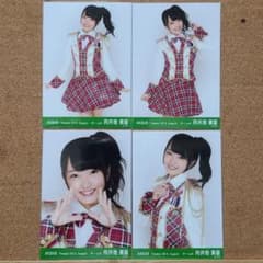 AKB48 向井地美音 2014 August   月別生写真 4種コンプのサムネイル