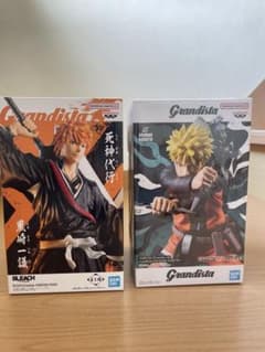 Grandista BLEACH NARUTO フィギュア 2体セット - メルカリ