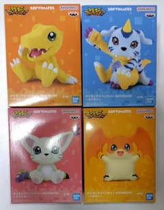 デジモンアドベンチャー　SOFVIMATES4体セット