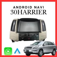 30ハリアー Androidナビ 10インチ カーナビ 新品 CarPlay - メルカリ