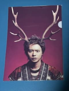 [未使用] 菅田将暉 クリアファイル au 鹿角　非売品のサムネイル
