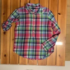 チェックシャツ 150cmのサムネイル