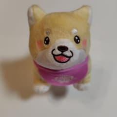 忠犬もちしば ごきげんしっぽマスコット きなこ