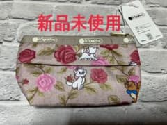 LeSportsac×디즈니 세련된 고양이 마리 파우치