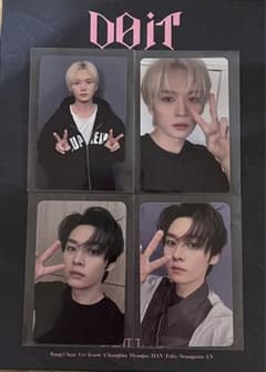 【匿名配送】 K-POP トレカ　straykids リノ✌︎ タワレコラキドロ他のサムネイル