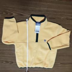 UNIQLO キッズ フリース ハーフジップ イエロー 120のサムネイル