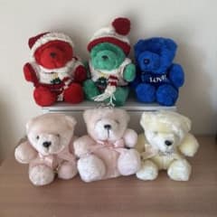 高島屋ベア　ぬいぐるみ 6体セットでのサムネイル