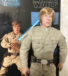 スターウォーズ　ルーク・スカイウォーカー　12インチ　カスタム品　レア スターウォーズ ルーク・スカイウォーカー 12インチ カスタム品 レア
