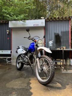 ⭐︎スズキ ジェベル 250XC 青/白 250cc SJ45A千葉から⭐︎ - メルカリ