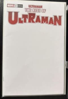 THE RISE OF ULTRAMAN #1 ブランクカバーのサムネイル