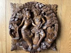 木彫り レリーフ タイ　伝統工芸品のサムネイル