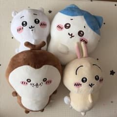치이카와 봉제인형 4점 세트
