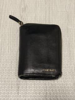 DIESEL 二つ折り財布 ブラックのサムネイル