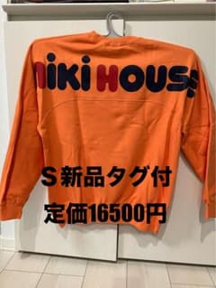 miki HOUSE オレンジ Sサイズ トレーナーのサムネイル