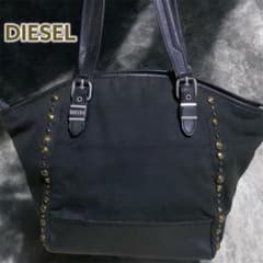 DIESEL I AM WHO I AM スタッズ トートバッグ Y2K レザー - メルカリ
