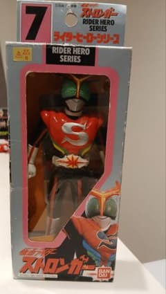 BANDAI　バンダイ　ライダーヒーローシリーズ 仮面ライダーストロンガー　2体 BANDAI バンダイ ライダーヒーローシリーズ 仮面ライダーストロンガー