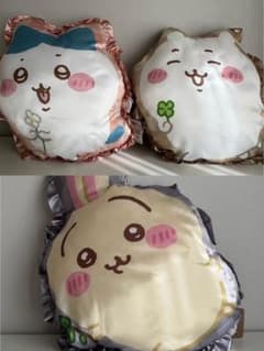 ちいかわ　クッション3点セット　ハチワレ　うさぎ　クッション　ぬいぐるみのサムネイル
