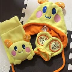 うーたん  帽子 マフラー 手袋  セットのサムネイル