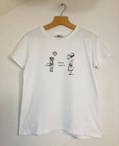 PLATZ イラスト デザイン Tシャツ 白のサムネイル