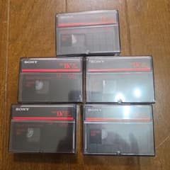 SONY Mini DVカセット DVM60 5本セット　未開封のサムネイル
