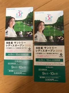 サントリーレディース 土日 2枚 最終値下げのサムネイル