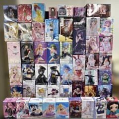 【35点/新品未開封】　美少女　フィギュア　プライズ　まとめ売り ヒロイン、美少女系プライズフィギュア46個まとめ売り、被りなし