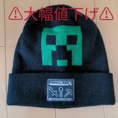 マイクラ　クリーパー　ニット帽のサムネイル