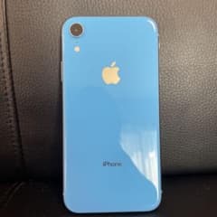 お値下げ　美品　iPhone XR Blue 256 GBのサムネイル