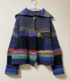 FUGA FUGA 佐藤繊維 美品 カーディガン ヨーガンレール好きにも - メルカリ