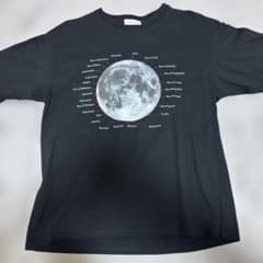 【 CIAOPANIC TYPY 】 月の地図プリント Tシャツのサムネイル
