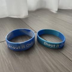 Shout it Out ラバーバンド 2個セットのサムネイル