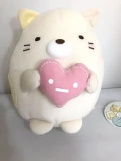 스미코구라시 시로쿠마의 만들기 코로트 봉제인형 고양이