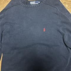 Polo by Ralph Lauren ネイビー ニットセーターのサムネイル